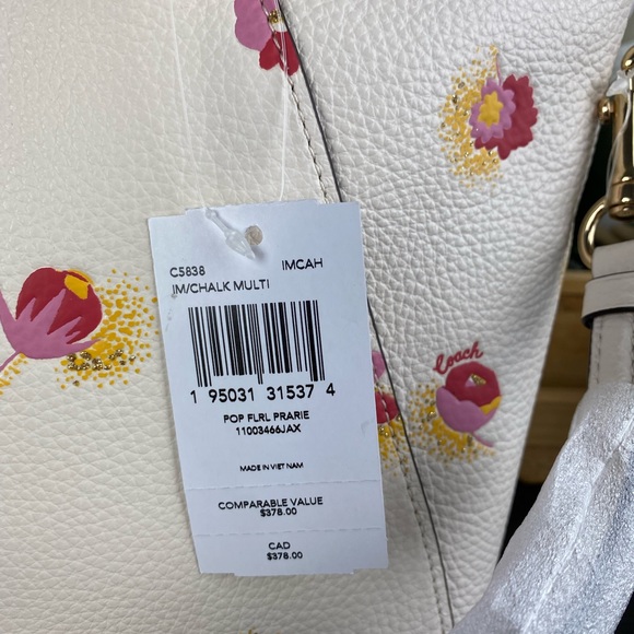 Coach Prairie Satchel With Pop Floral Print - Picture 5 of 9